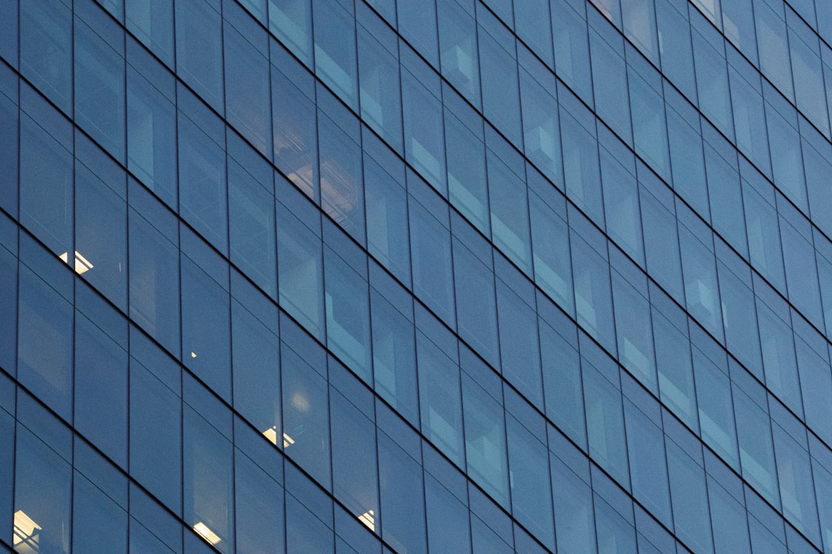 Modern office building exterior