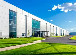 Warehouse and industrial building exterior